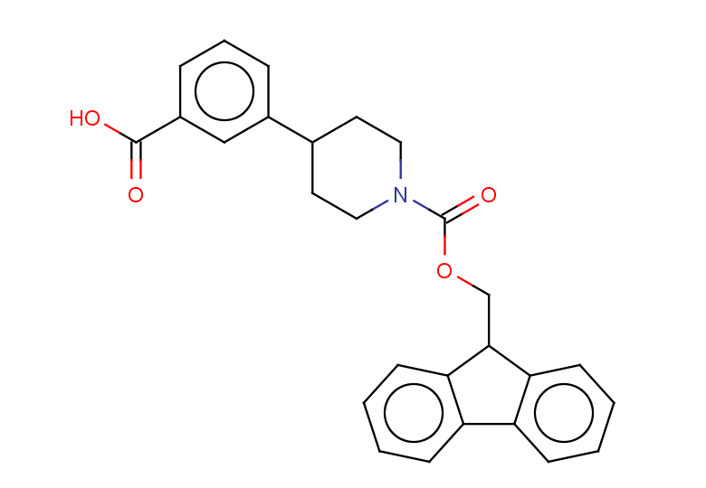 3-(1-{[(9H-fluoren-9-yl)methoxy]carbonyl}piperidin-4-yl)benzoic acid