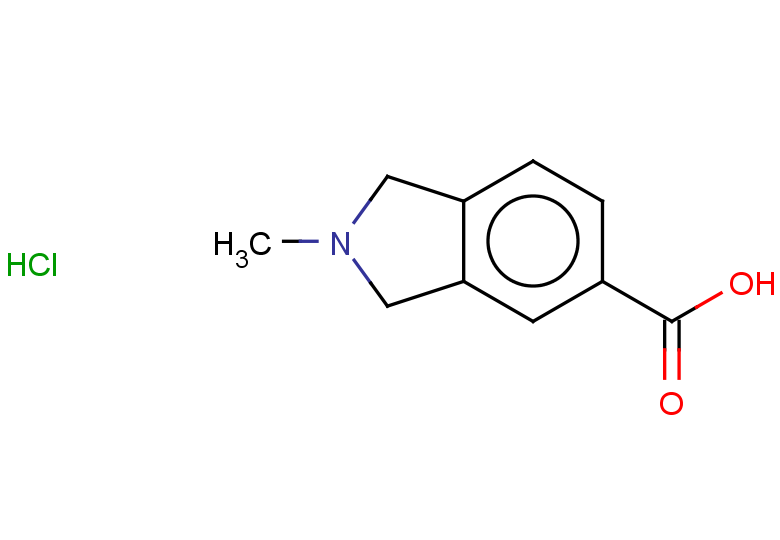 2-methylisoindoline-5-carboxylic acid hydrochloride