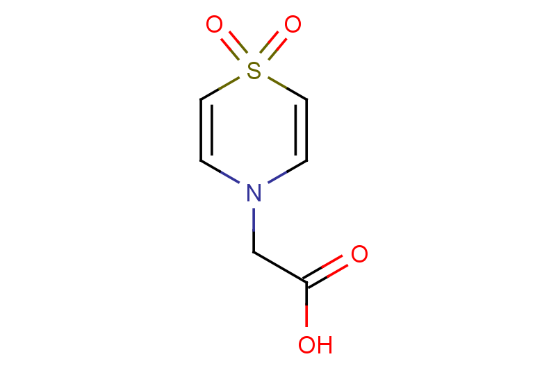 2-(1,1-dioxo-4H-1lambda6,4-thiazin-4-yl)acetic acid