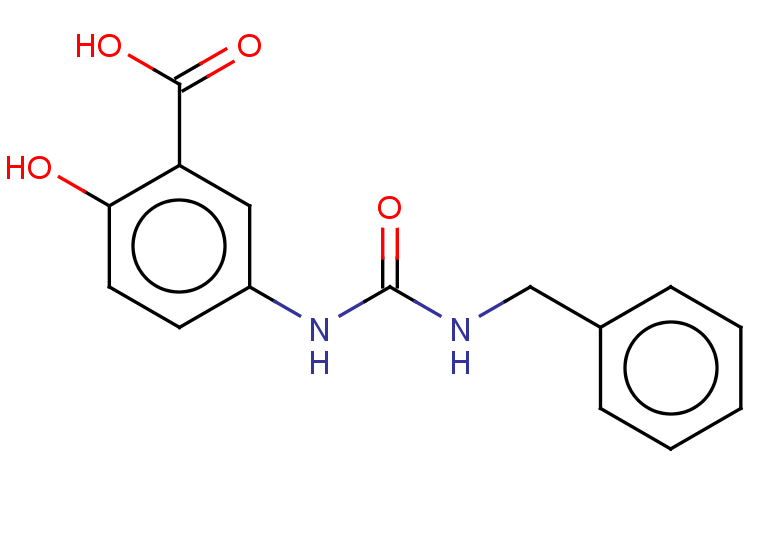 5-[(benzylcarbamoyl)amino]-2-hydroxybenzoic acid