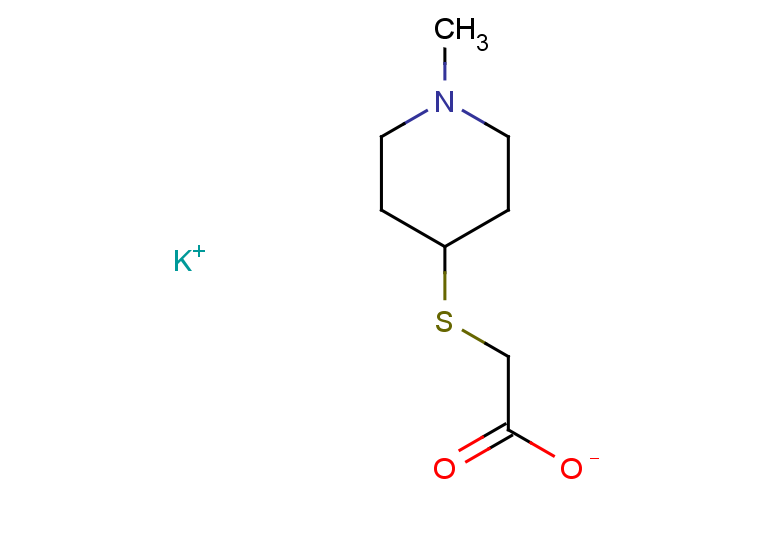 potassium 2-[(1-methylpiperidin-4-yl)sulfanyl]acetate