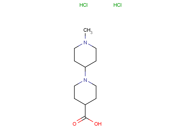1-(1-methylpiperidin-4-yl)piperidine-4-carboxylic acid dihydrochloride