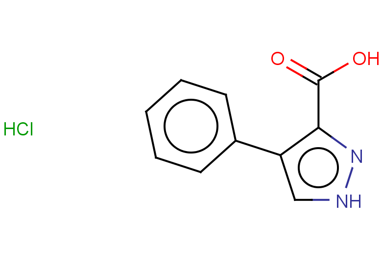 4-phenyl-1H-pyrazole-3-carboxylic acid hydrochloride