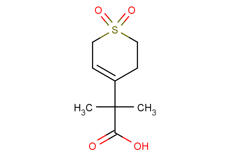 2-(1,1-dioxo-3,6-dihydro-2H-1lambda6-thiopyran-4-yl)-2-methylpropanoic acid