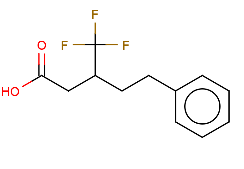 5-phenyl-3-(trifluoromethyl)pentanoic acid