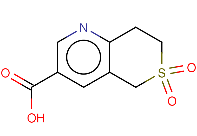 7,8-dihydro-5H-thiopyrano[4,3-b]pyridine-3-carboxylic acid 6,6-dioxide