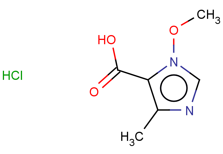 1-methoxy-4-methyl-1H-imidazole-5-carboxylic acid hydrochloride