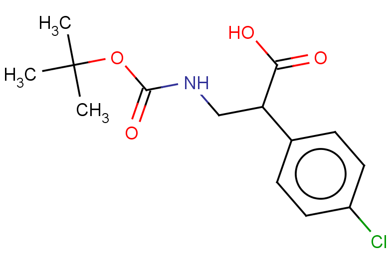 3-{[(tert-butoxy)carbonyl]amino}-2-(4-chlorophenyl)propanoic acid