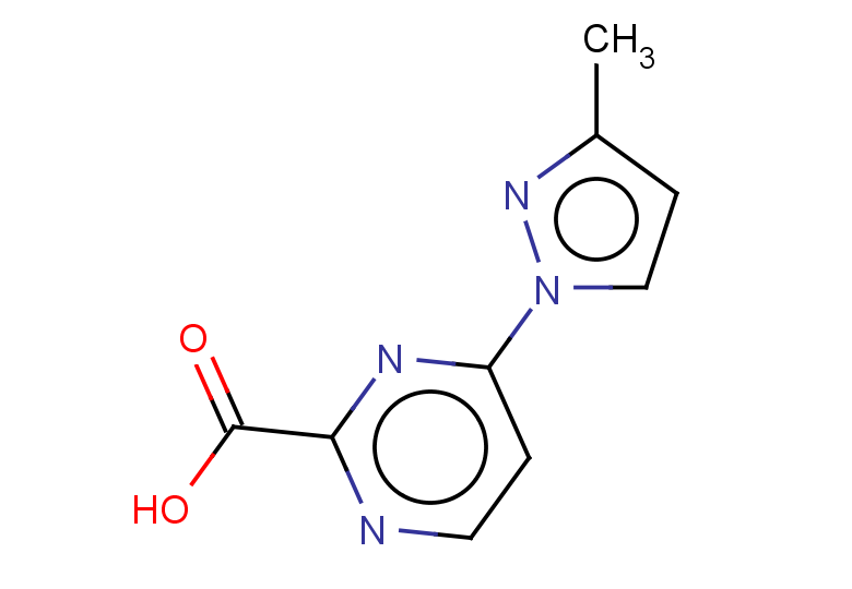 4-(3-methyl-1H-pyrazol-1-yl)pyrimidine-2-carboxylic acid