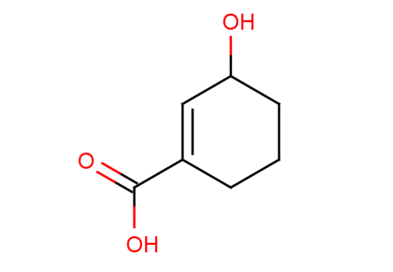 3-hydroxycyclohex-1-ene-1-carboxylic acid