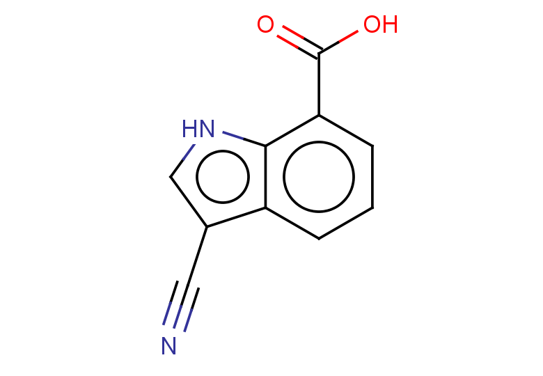 3-cyano-1H-indole-7-carboxylic acid
