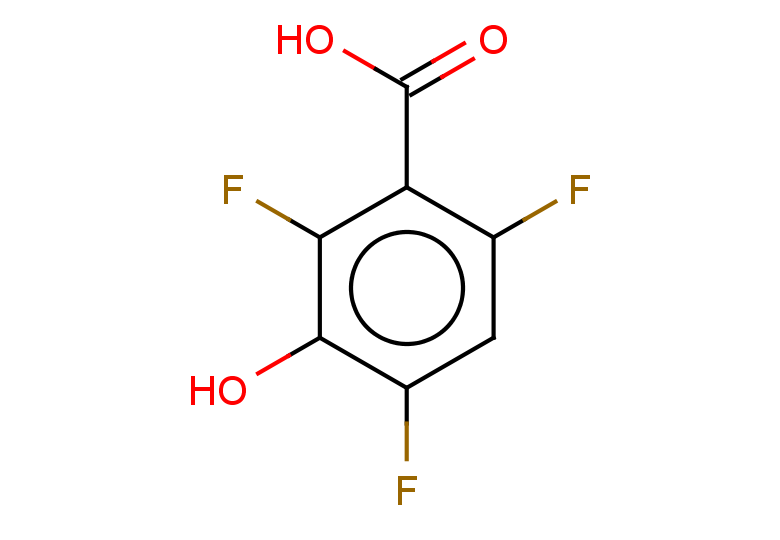 2,4,6-trifluoro-3-hydroxybenzoic acid