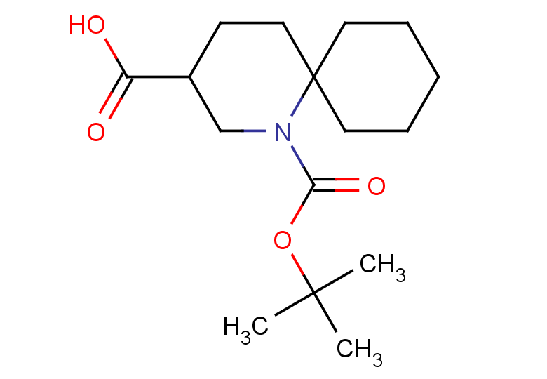 1-[(tert-butoxy)carbonyl]-1-azaspiro[5.5]undecane-3-carboxylic acid
