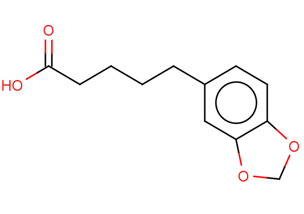 5-(1,3-dioxaindan-5-yl)pentanoic acid
