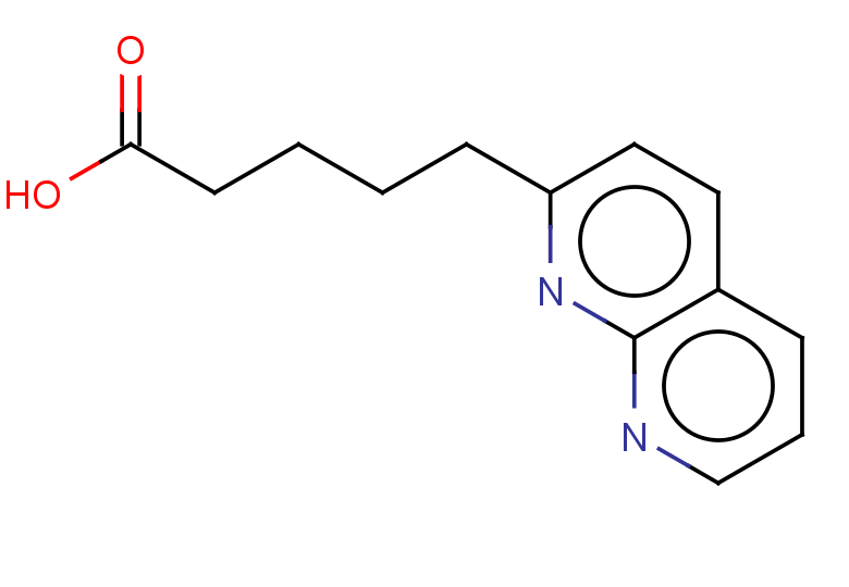 5-(1,8-naphthyridin-2-yl)pentanoic acid
