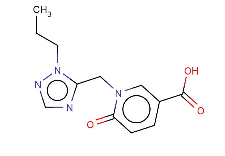 6-oxo-1-[(1-propyl-1H-1,2,4-triazol-5-yl)methyl]-1,6-dihydropyridine-3-carboxylic acid
