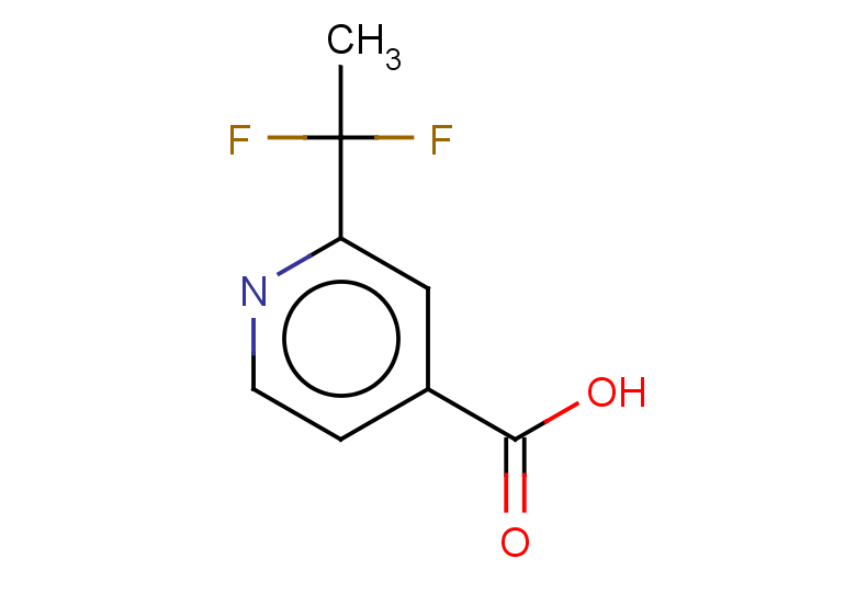2-(1,1-difluoroethyl)-4-pyridinecarboxylic acid