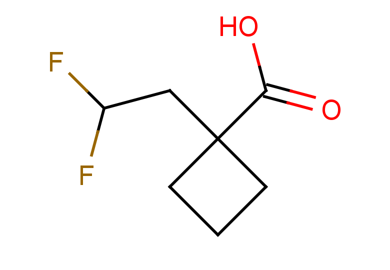 1-(2,2-difluoroethyl)cyclobutane-1-carboxylic acid