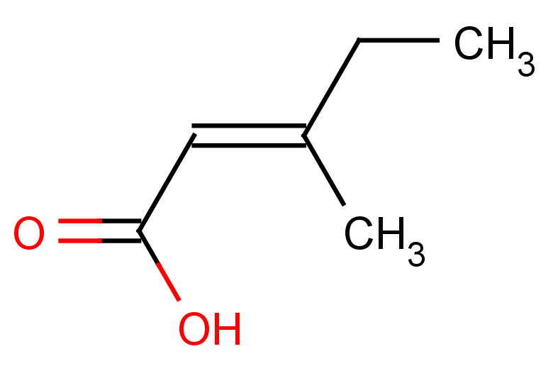 (2E)-3-methylpent-2-enoic acid