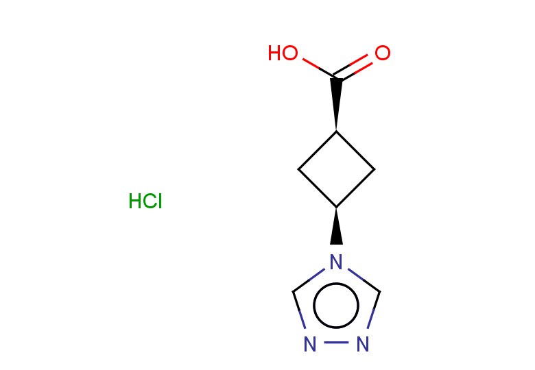 rac-(1s,3s)-3-(4H-1,2,4-triazol-4-yl)cyclobutane-1-carboxylic acid hydrochloride, cis