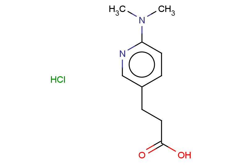 3-[6-(dimethylamino)pyridin-3-yl]propanoic acid hydrochloride