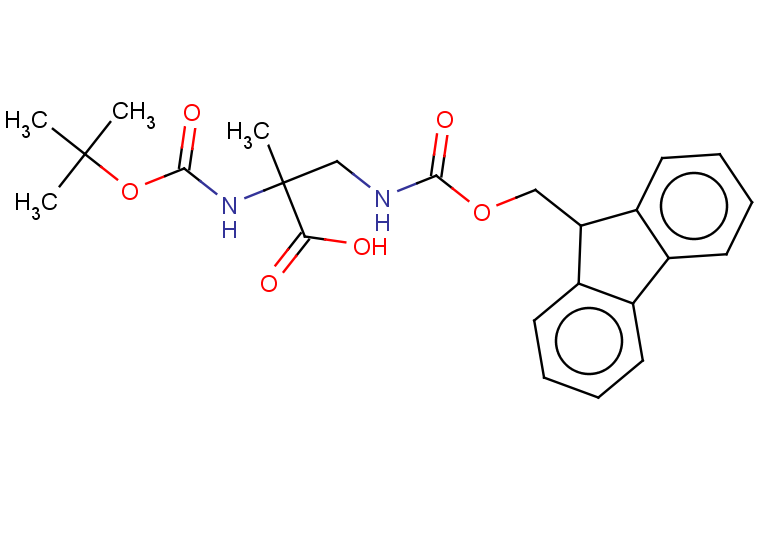 2-{[(tert-butoxy)carbonyl]amino}-3-({[(9H-fluoren-9-yl)methoxy]carbonyl}amino)-2-methylpropanoic acid