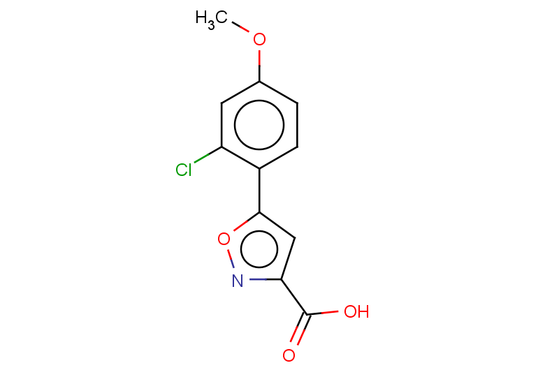 5-(2-chloro-4-methoxyphenyl)-1,2-oxazole-3-carboxylic acid