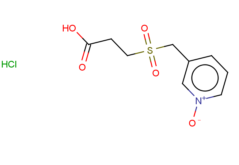 3-[(2-carboxyethanesulfonyl)methyl]pyridin-1-ium-1-olate hydrochloride