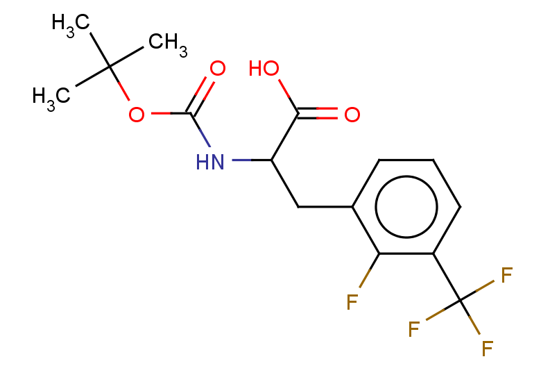 2-{[(tert-butoxy)carbonyl]amino}-3-[2-fluoro-3-(trifluoromethyl)phenyl]propanoic acid