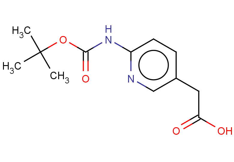 2-(6-{[(tert-butoxy)carbonyl]amino}pyridin-3-yl)acetic acid