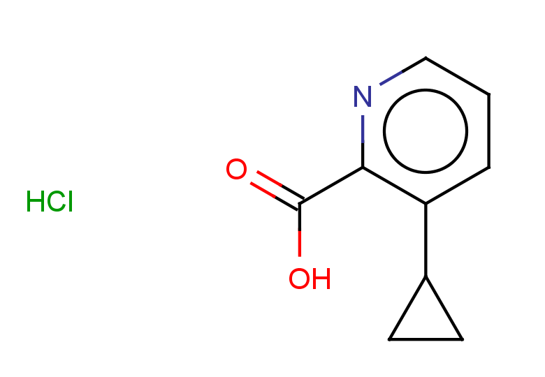 3-cyclopropylpyridine-2-carboxylic acid hydrochloride