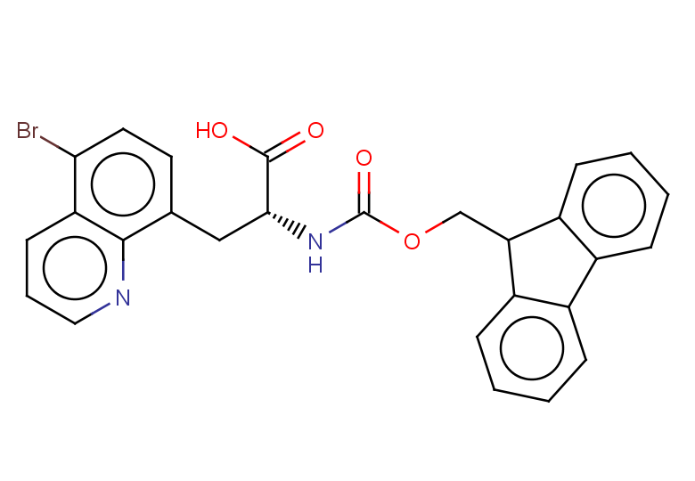 (2R)-3-(5-bromoquinolin-8-yl)-2-({[(9H-fluoren-9-yl)methoxy]carbonyl}amino)propanoic acid