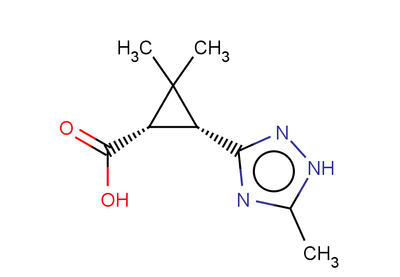 rac-(1R,3S)-2,2-dimethyl-3-(5-methyl-1H-1,2,4-triazol-3-yl)cyclopropane-1-carboxylic acid, cis