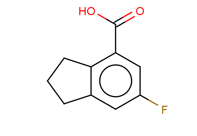 6-fluoro-2,3-dihydro-1H-indene-4-carboxylic acid