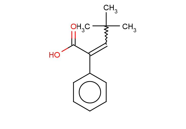 4,4-dimethyl-2-phenylpent-2-enoic acid