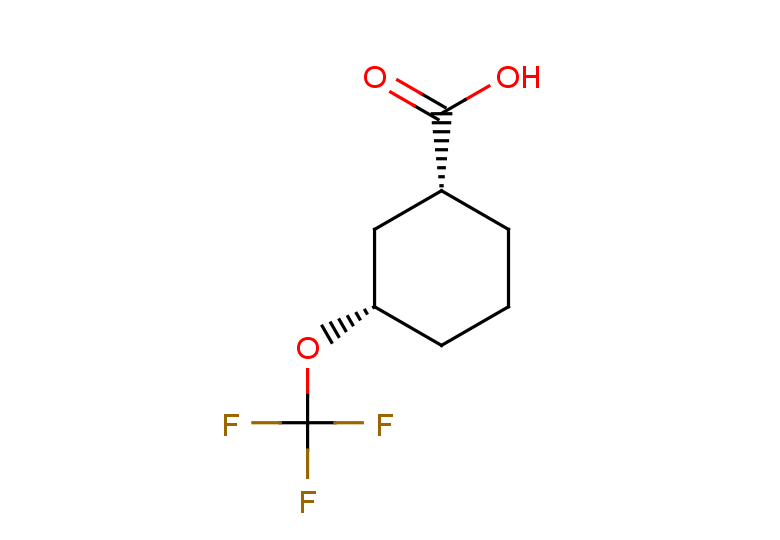 rac-(1R,3S)-3-(trifluoromethoxy)cyclohexane-1-carboxylic acid, cis