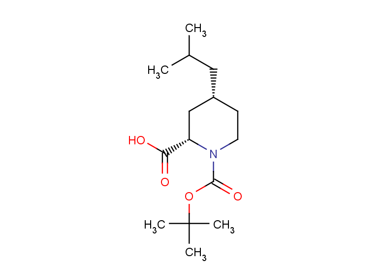 rac-(2R,4S)-1-[(tert-butoxy)carbonyl]-4-(2-methylpropyl)piperidine-2-carboxylic acid, cis
