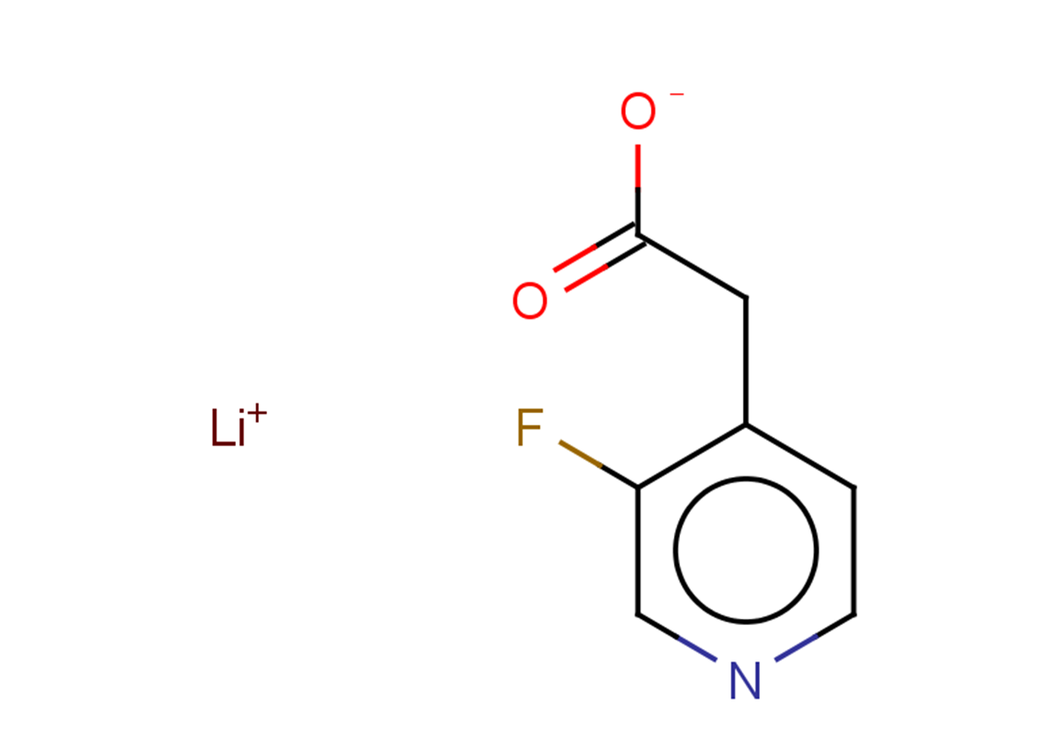 lithium 2-(3-fluoropyridin-4-yl)acetate