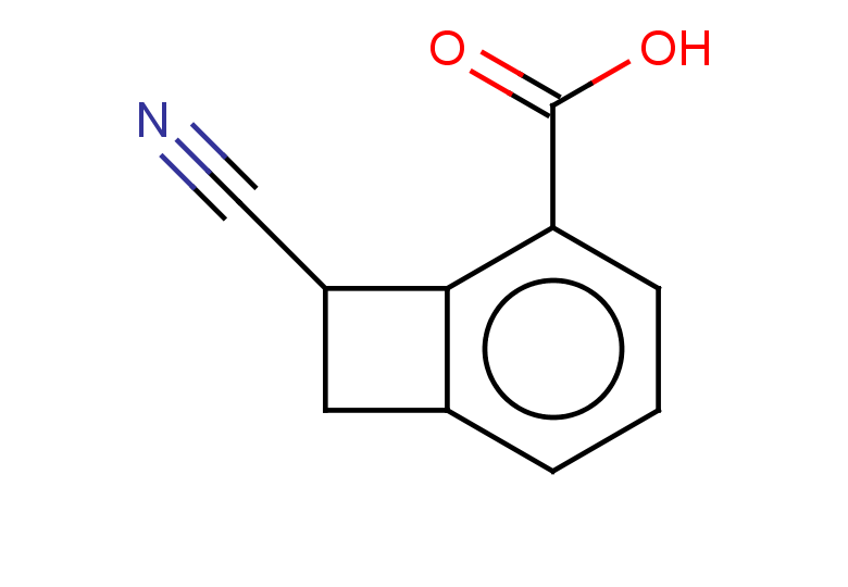 8-cyanobicyclo[4.2.0]octa-1(6),2,4-triene-2-carboxylic acid