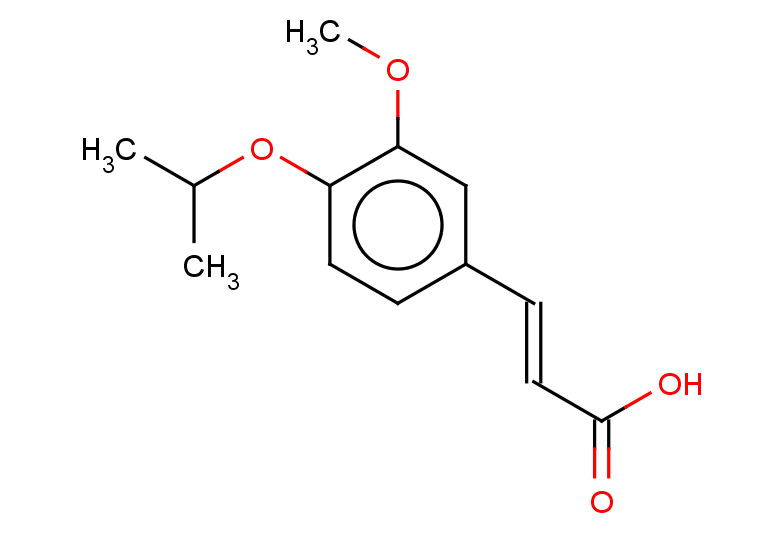 (2E)-3-[3-methoxy-4-(propan-2-yloxy)phenyl]prop-2-enoic acid