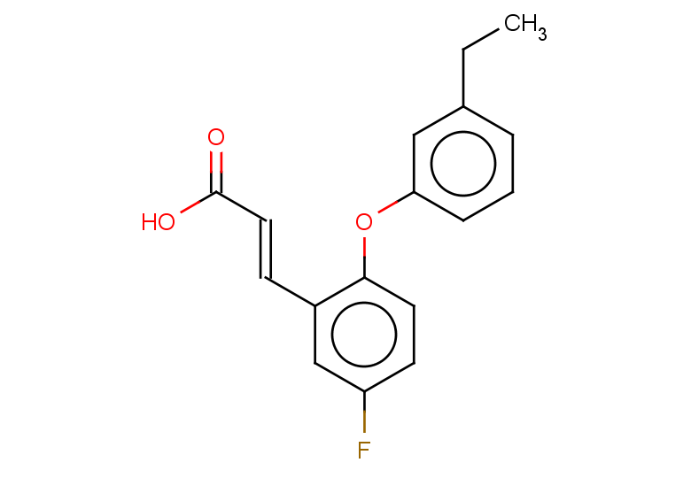 (2E)-3-[2-(3-ethylphenoxy)-5-fluorophenyl]prop-2-enoic acid