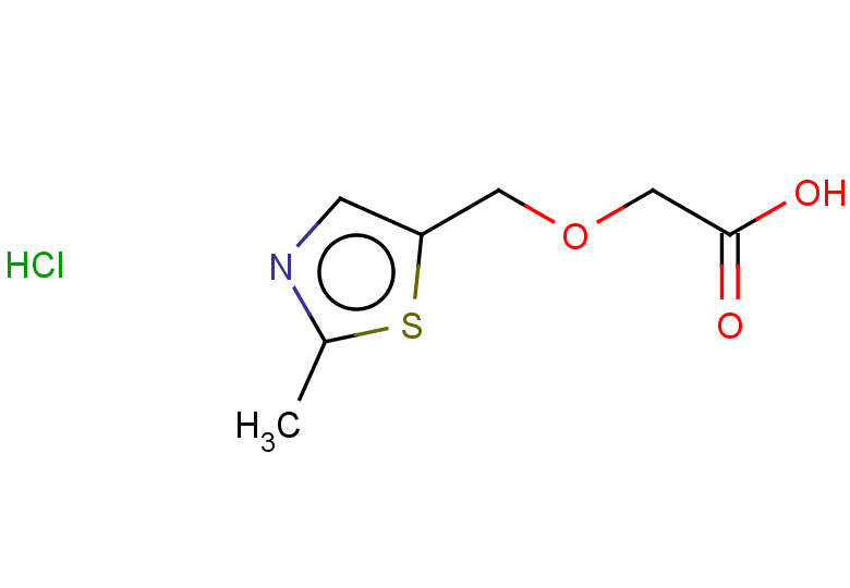 2-[(2-methyl-1,3-thiazol-5-yl)methoxy]acetic acid hydrochloride