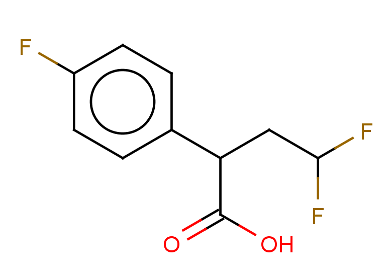 4,4-difluoro-2-(4-fluorophenyl)butanoic acid