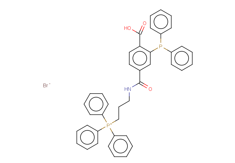 (3-{[4-carboxy-3-(diphenylphosphanyl)phenyl]formamido}propyl)triphenylphosphanium bromide