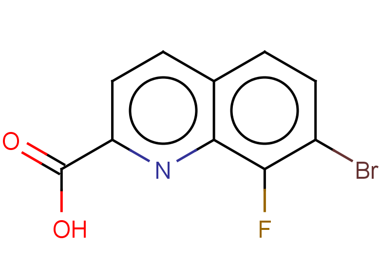 7-bromo-8-fluoroquinoline-2-carboxylic acid