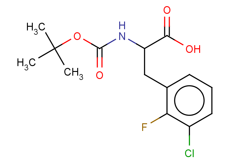 2-{[(tert-butoxy)carbonyl]amino}-3-(3-chloro-2-fluorophenyl)propanoic acid