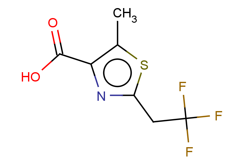 5-methyl-2-(2,2,2-trifluoroethyl)-1,3-thiazole-4-carboxylic acid