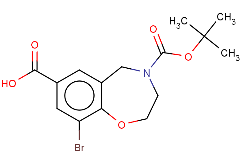 9-bromo-4-[(tert-butoxy)carbonyl]-2,3,4,5-tetrahydro-1,4-benzoxazepine-7-carboxylic acid