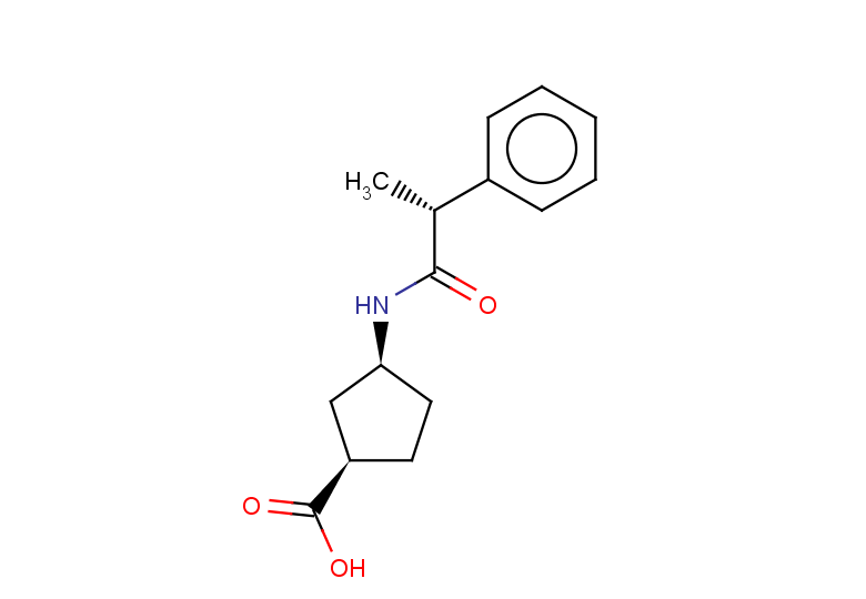 (1R,3S)-3-[(2R)-2-phenylpropanamido]cyclopentane-1-carboxylic acid