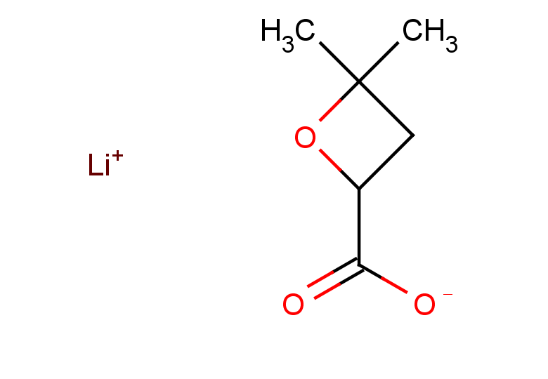 lithium(1+) 4,4-dimethyloxetane-2-carboxylate